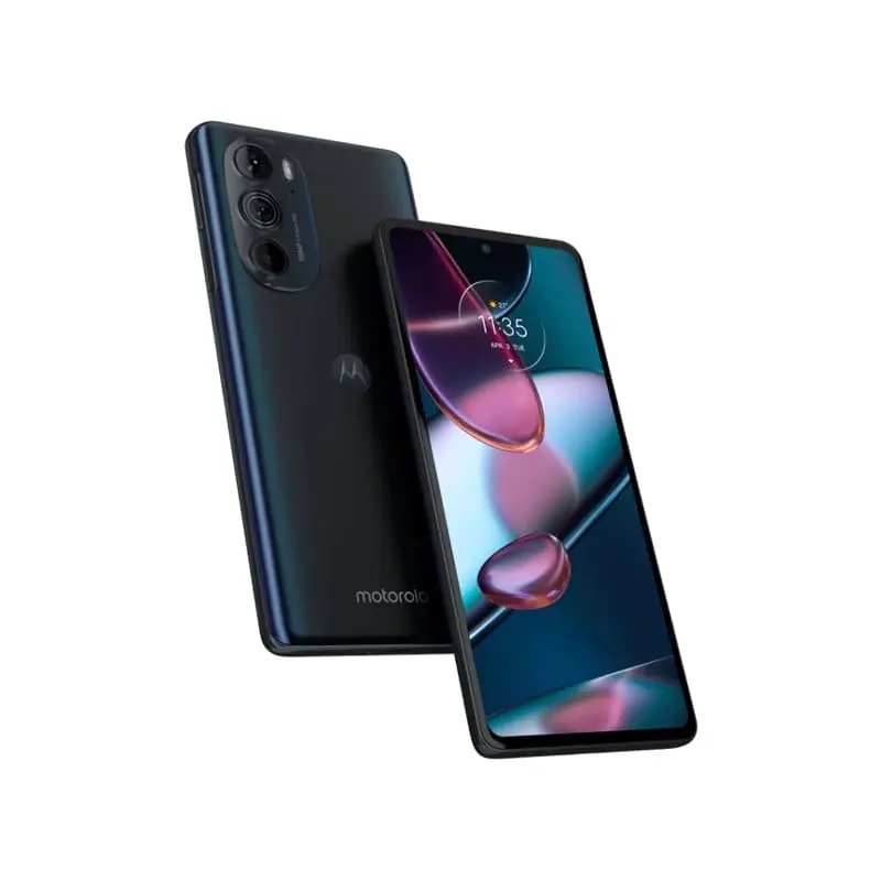 رنگ آبی گوشی موبایل موتورولا مدل Moto Edge 30 pro 5G